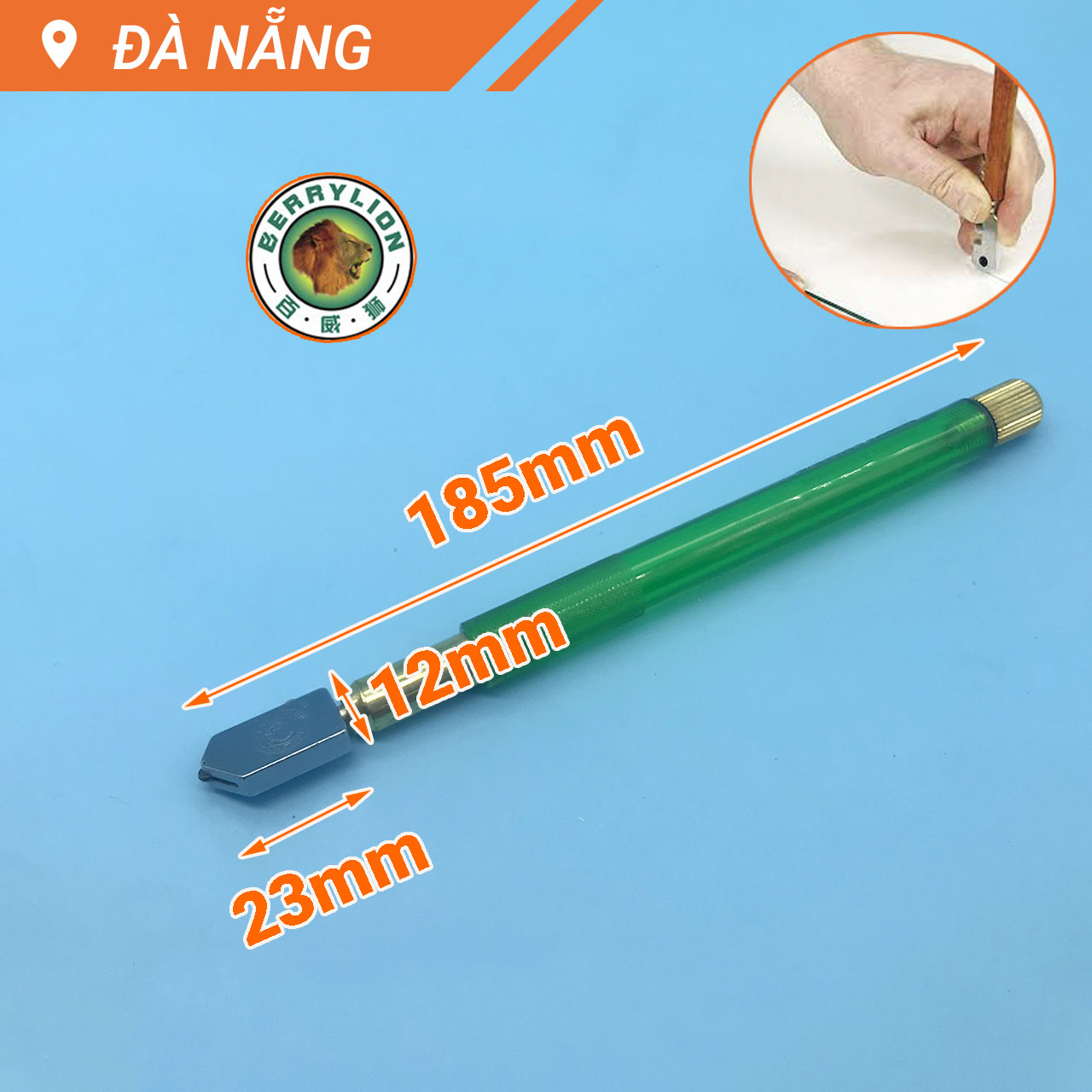 Dao cắt kính Berrylion 5-12mm
