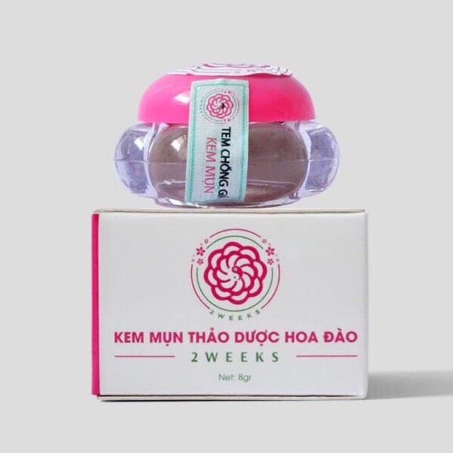 [COMBO 5 HỘP] Kem Mụn Thảo Dược Hoa Đào