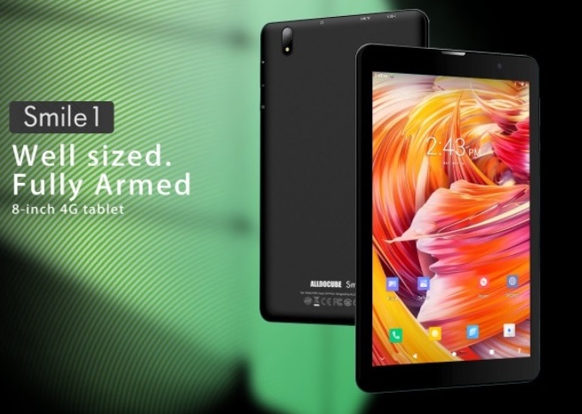 Tablet giá rẻ Alldocube Smile 1 Kèm bao da chip T310 3G 32G 8 inch HD học