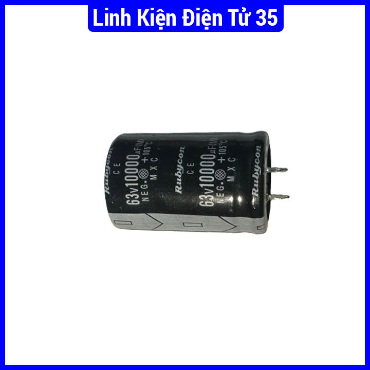 Tụ hoá phân cực 63V điện dung 1000uF