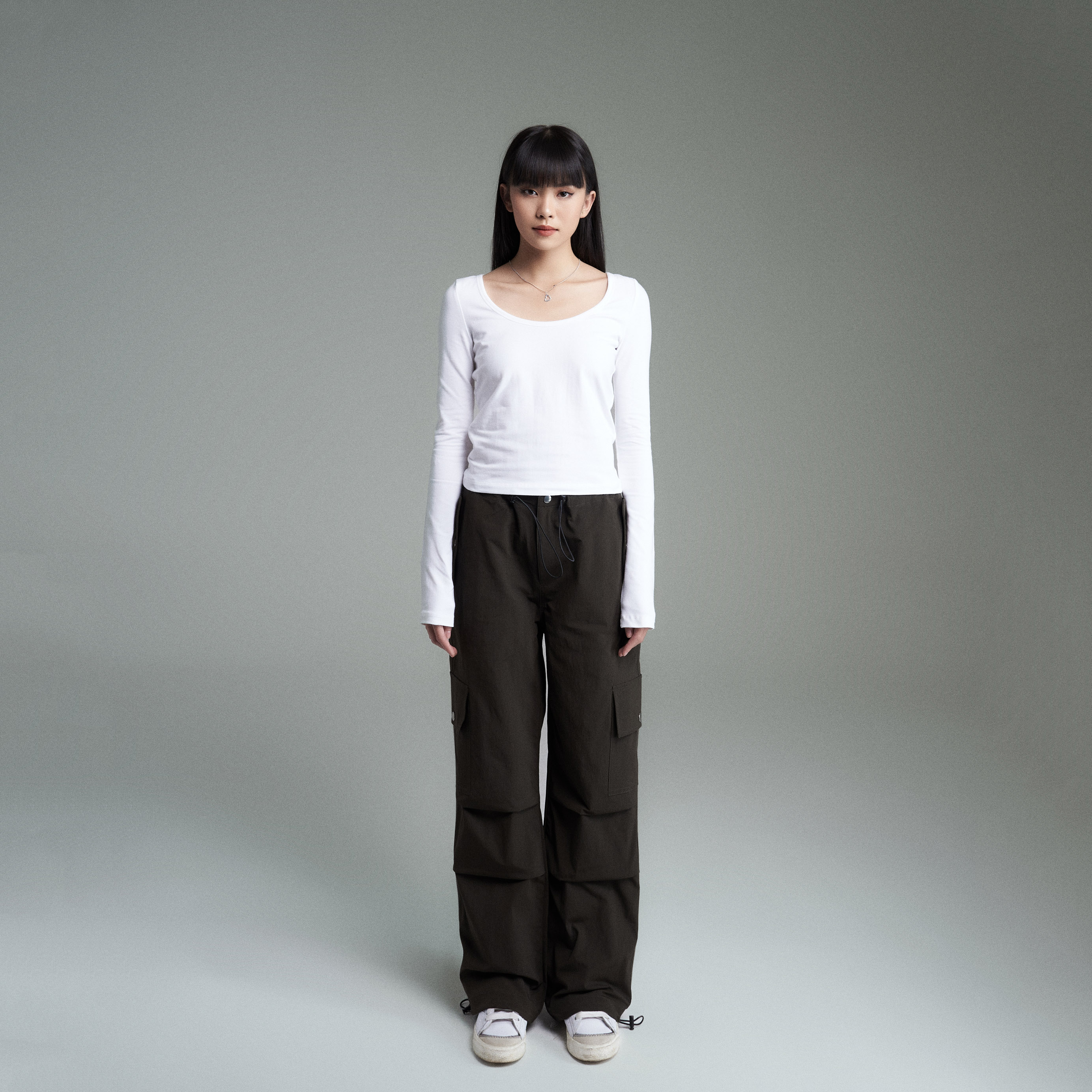 Áo Thun Nữ Dài Tay PRADIES Basic / Trơn