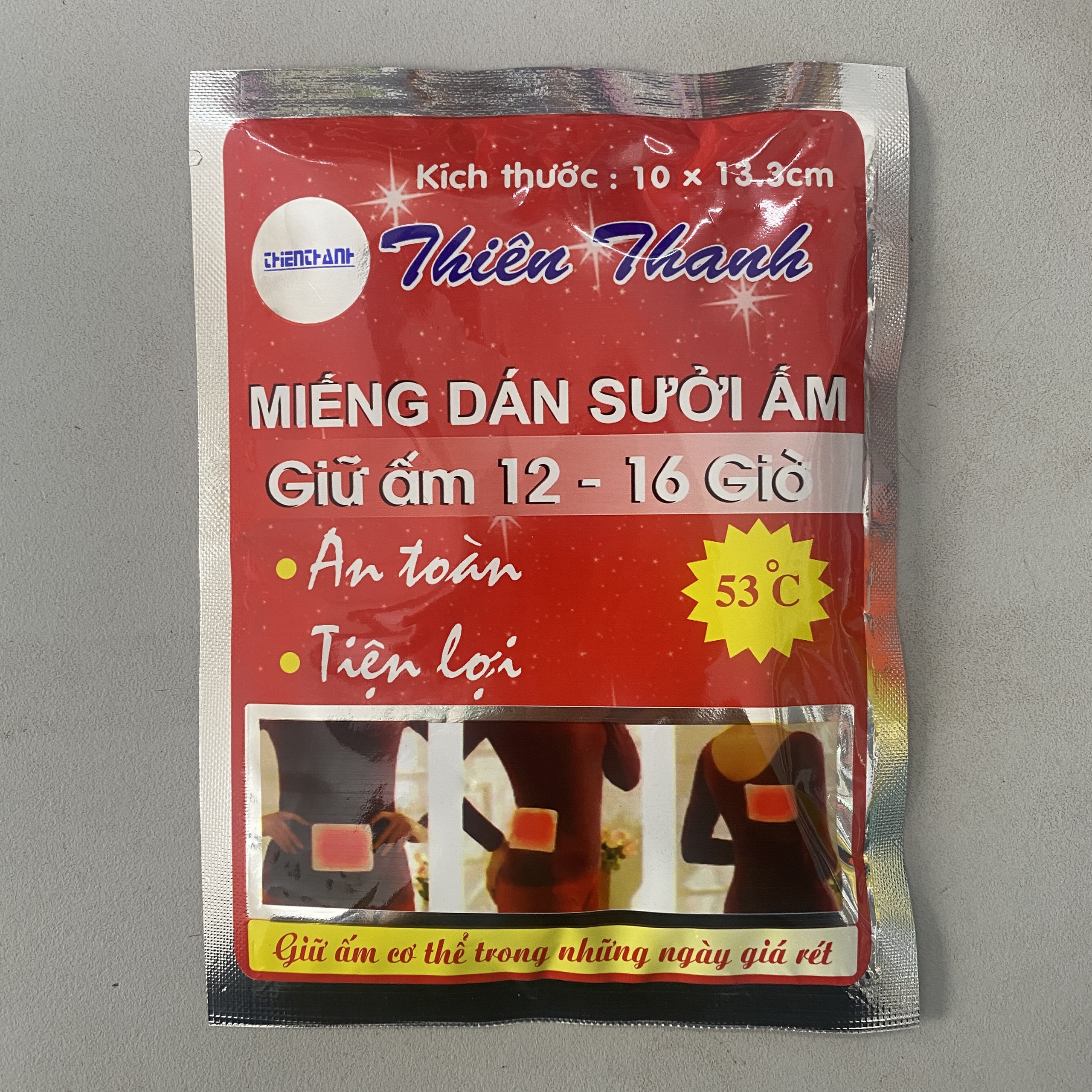 Hộp 10 miếng dán ấm / miếng giữ nhiệt Thiên Thanh