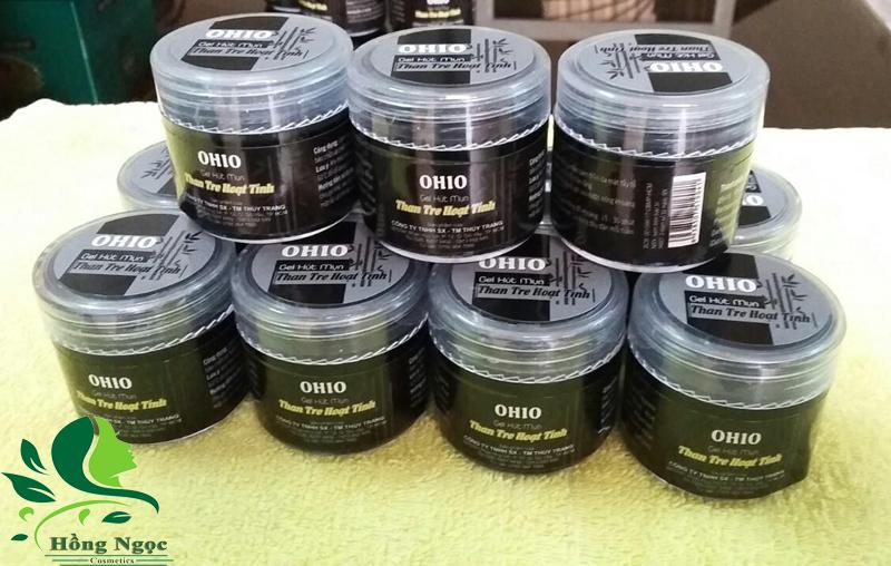 [HCM]Gel hút mụn than tre hoạt tính OHIO NEW DAY (50g)