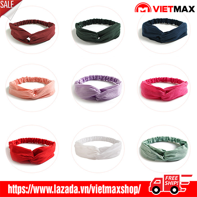 [HOTTREND] Băng Đô Headband Cài Tóc Đan Chéo Giá Rẻ Cho Nữ