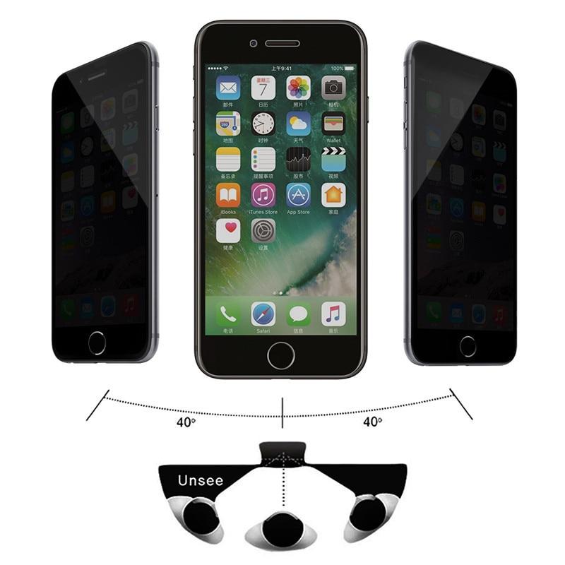 Miếng dán kính cường lực chống nhìn trộm cho iphone 6s plus, 6 plus, dán màn hình iphone