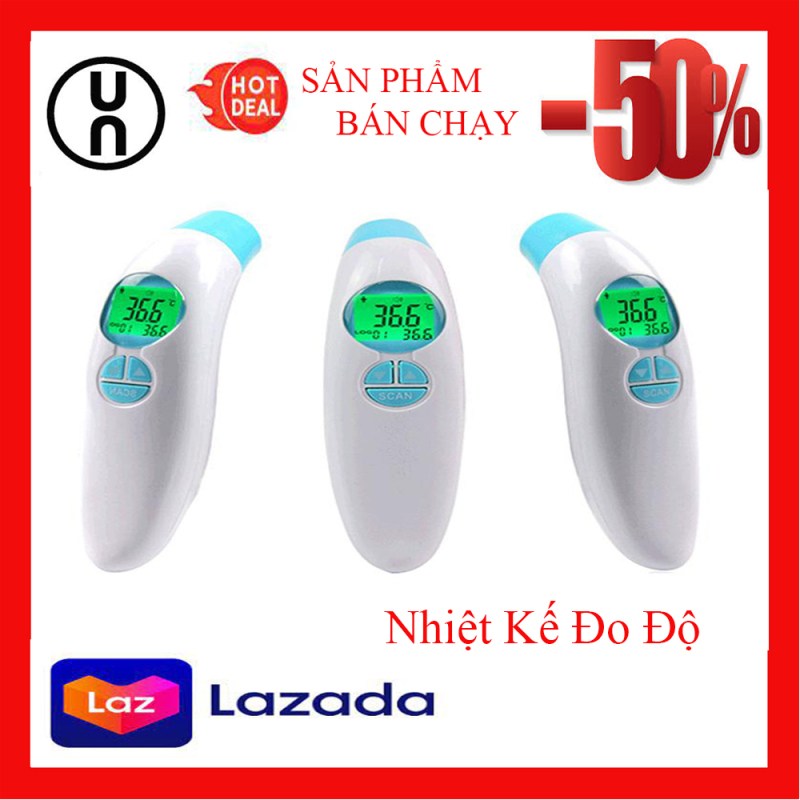 Hàng Xịn Nhiệt Kế Hông Ngoại Đo Nhiệt Độ--Không có thủy ngân bên trong nên dễ dàng sử dụng và an toàn hơn, là với trẻ nhỏ, cảm biến hồng ngoại tiên tiến công nghệ cao:, đo nhanh và an toàn trong 1 giây Có độ bền cao, thiết k bán ch