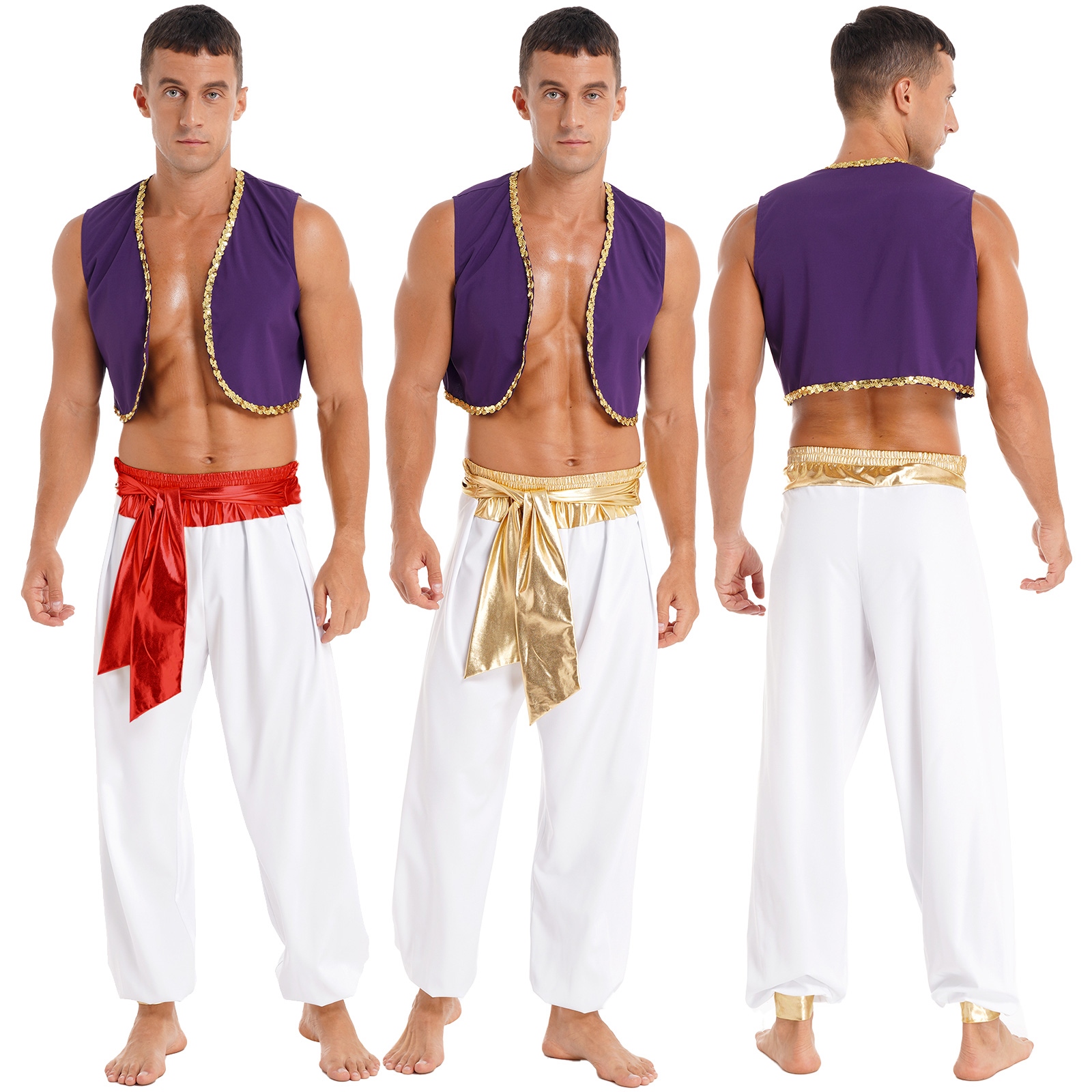 【cw】 Aladdin Mens Costume   2019 - Aliexpress