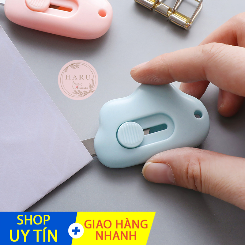 Dao dọc giấy mini hình đám mây cute Haru