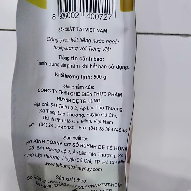 1kg  Khoai môn sấy Huynh Đệ Tề Hùng (2 gói 500g)