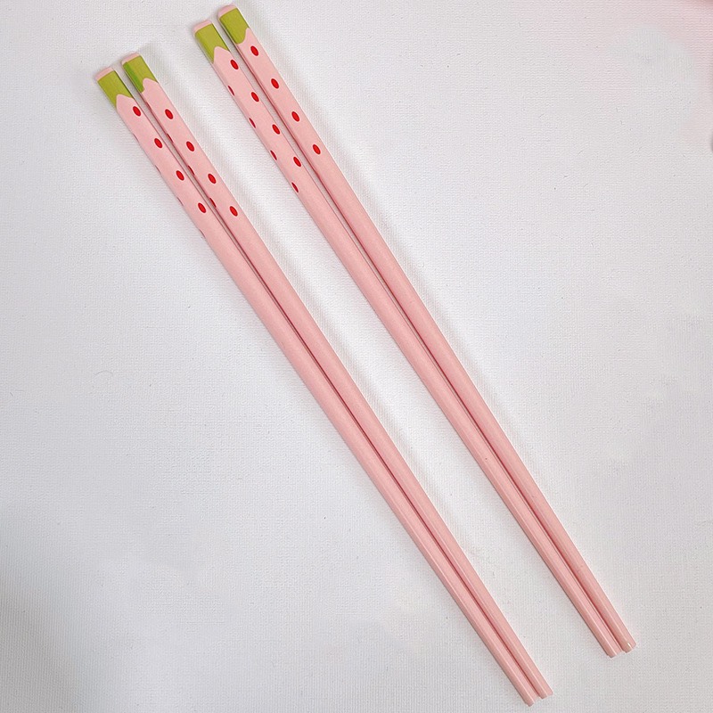 Bộ bát đĩa gốm sứ decor, bát ăn cơm, bát ăn chè, chén dĩa dễ thương bộ bát tim dâu xinh yêu