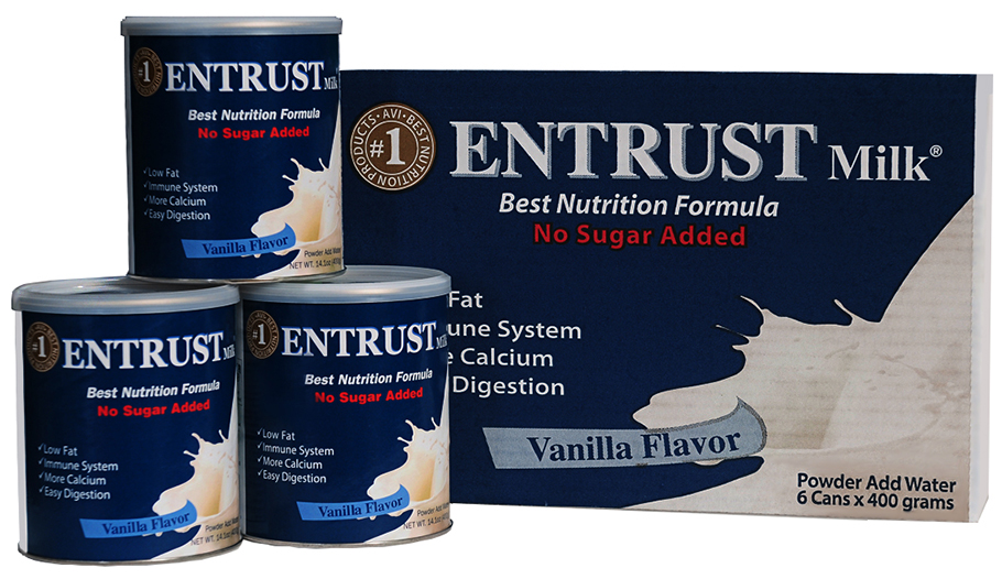 Sữa bột Entrust dành cho người tiểu đường Entrust Milk 400g [DATE 01/2026]