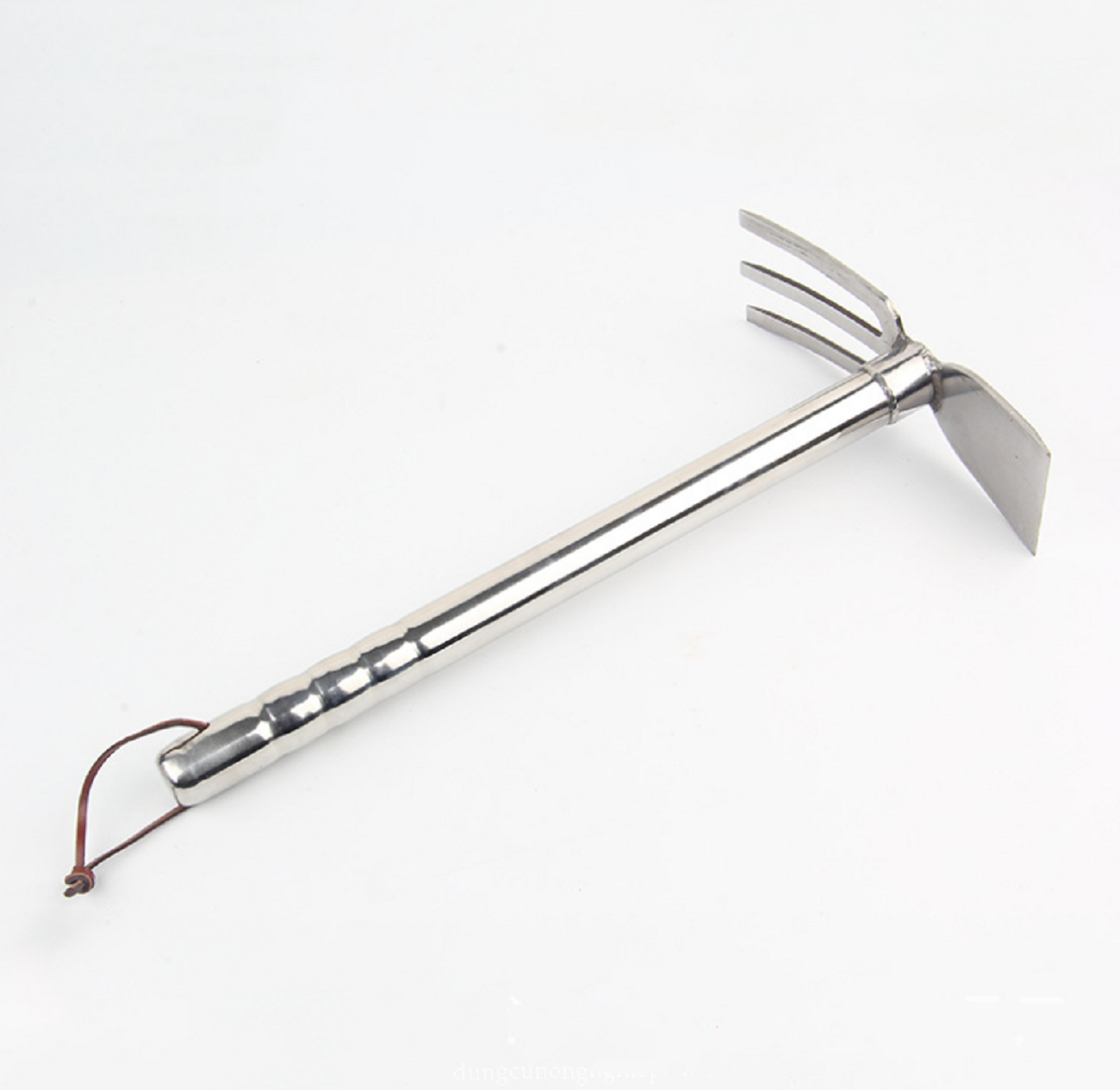 Cuốc cào xới đất Inox 2 chức năng