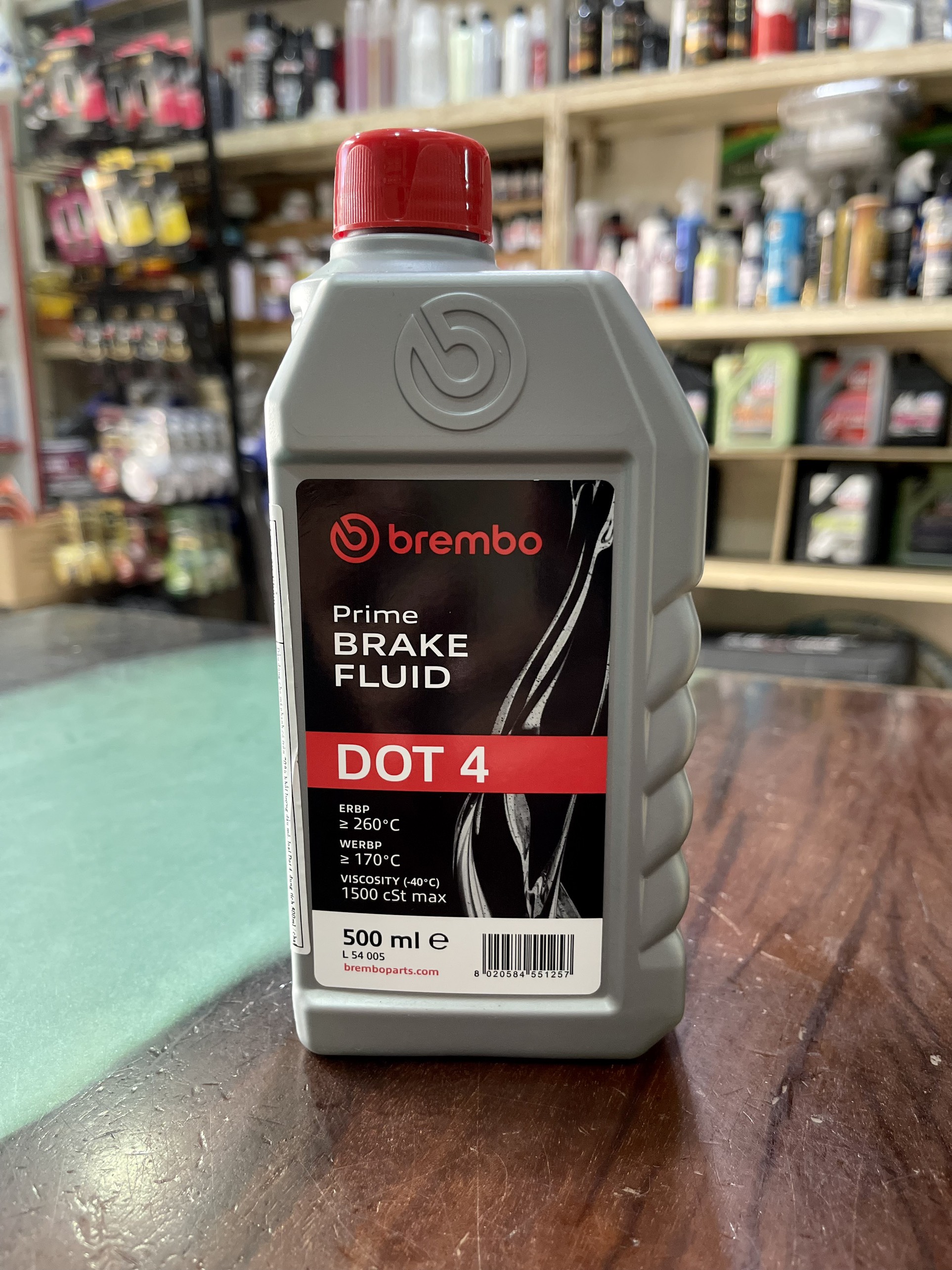 Dầu thắng cao cấp brembo dot 4 premium brake fluid tiêu chuẩu châu âu 500ml