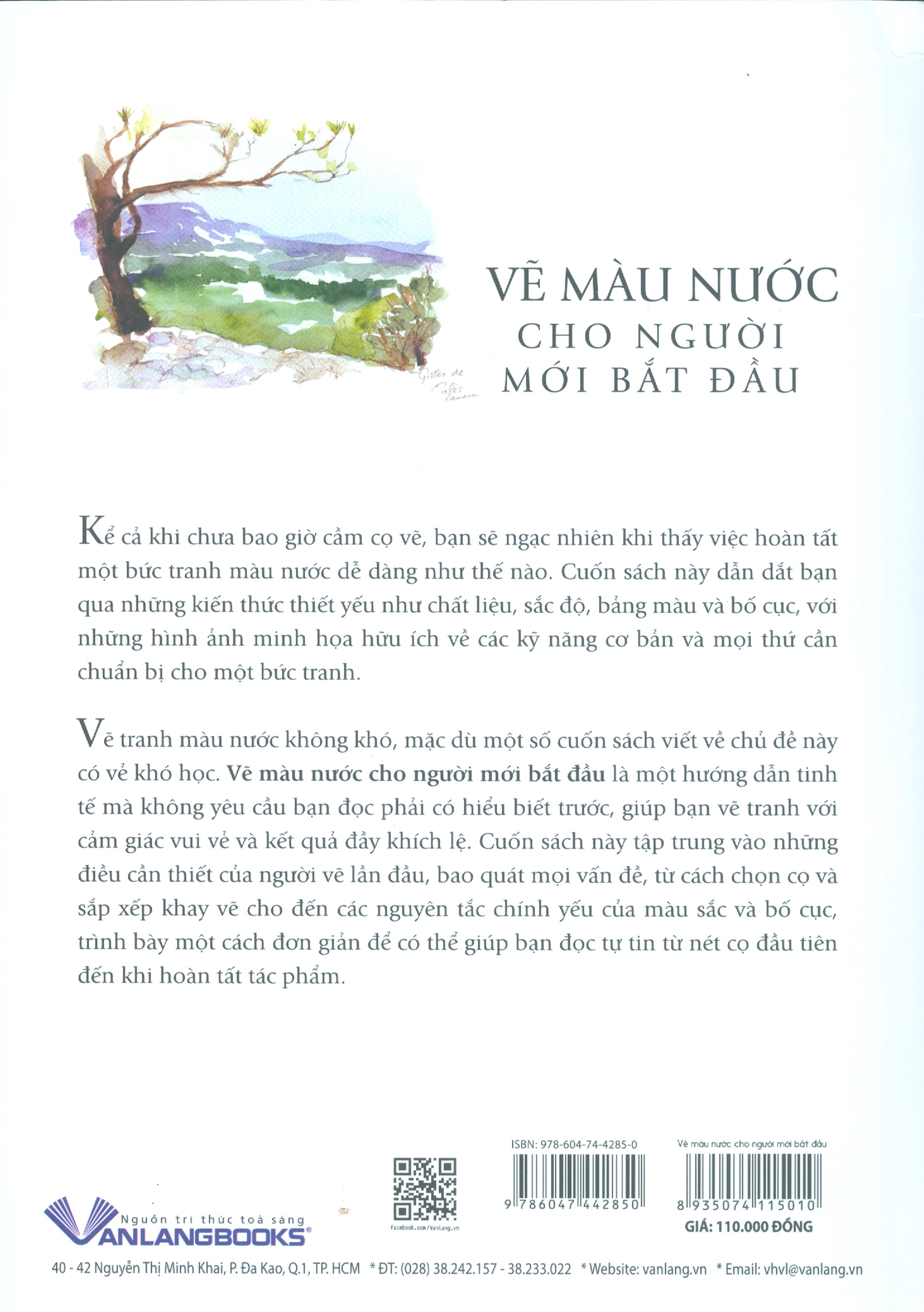 Vẽ Màu Nước Cho Người Mới Bắt Đầu