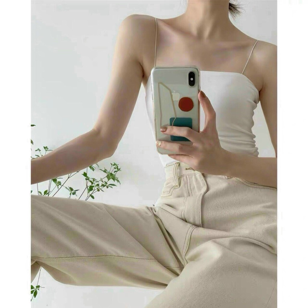 Áo 2 dây sợi bún, mềm, mướt, mượt, dễ mặc