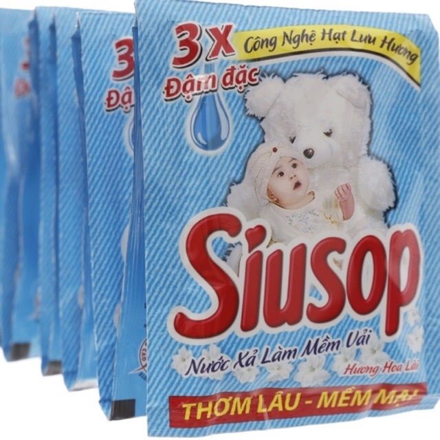 NướC Xả VảI Siusop 30Ml×10Goi