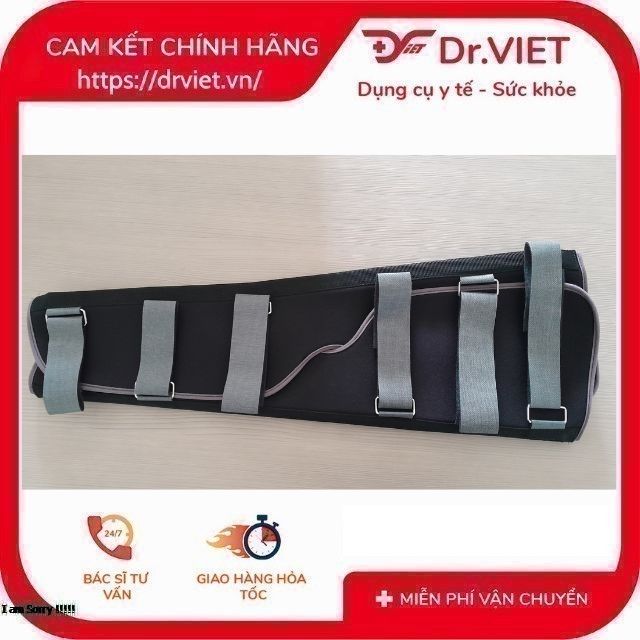 Nẹp đùi dài GIAHU-018-Hỗ trợ cố định vùng quanh khớp gối, đùi và cẳng chân