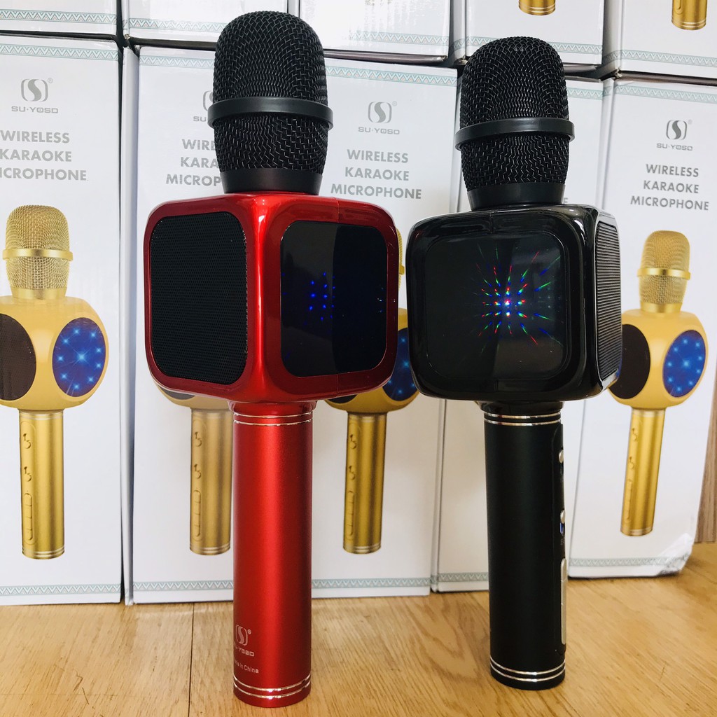 Micro Hát Karaoke - Mic Hát Không Dây Bluetooth