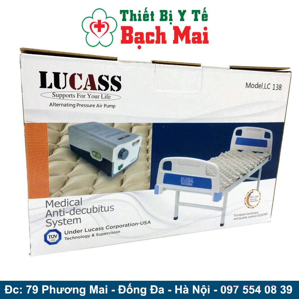 Đệm Hơi Chống Loét LUCASS LC-138 [CÔNG NGHỆ MỸ]