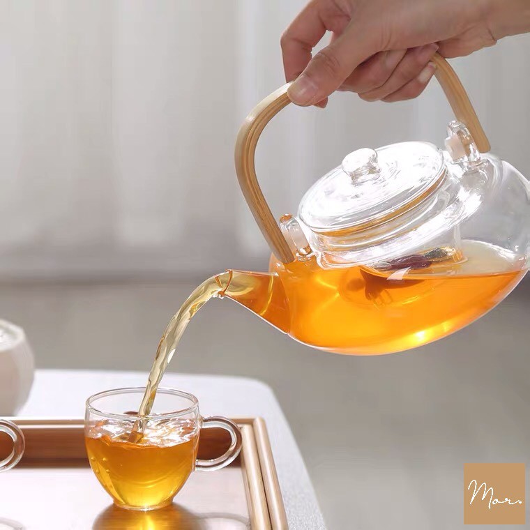 Ấm Trà Thủy Tinh Chịu Nhiệt - 800Ml