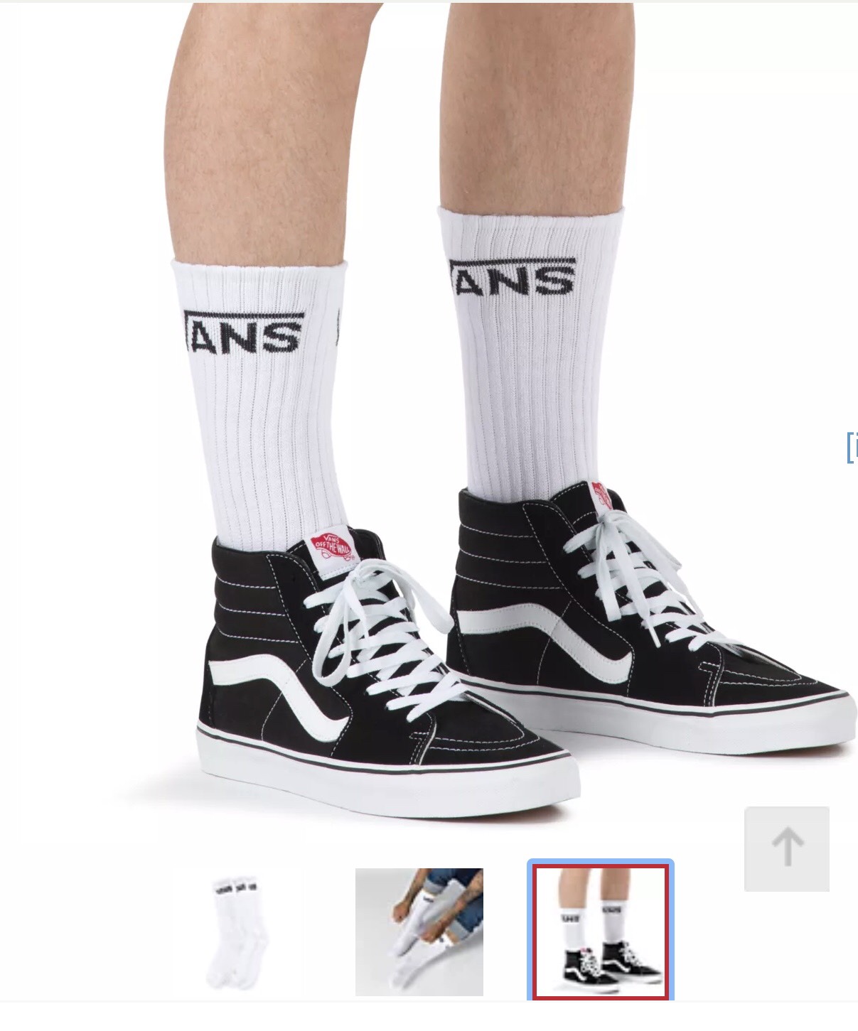 Tất vớ thể thao Vans cao cổ siêu đẹp