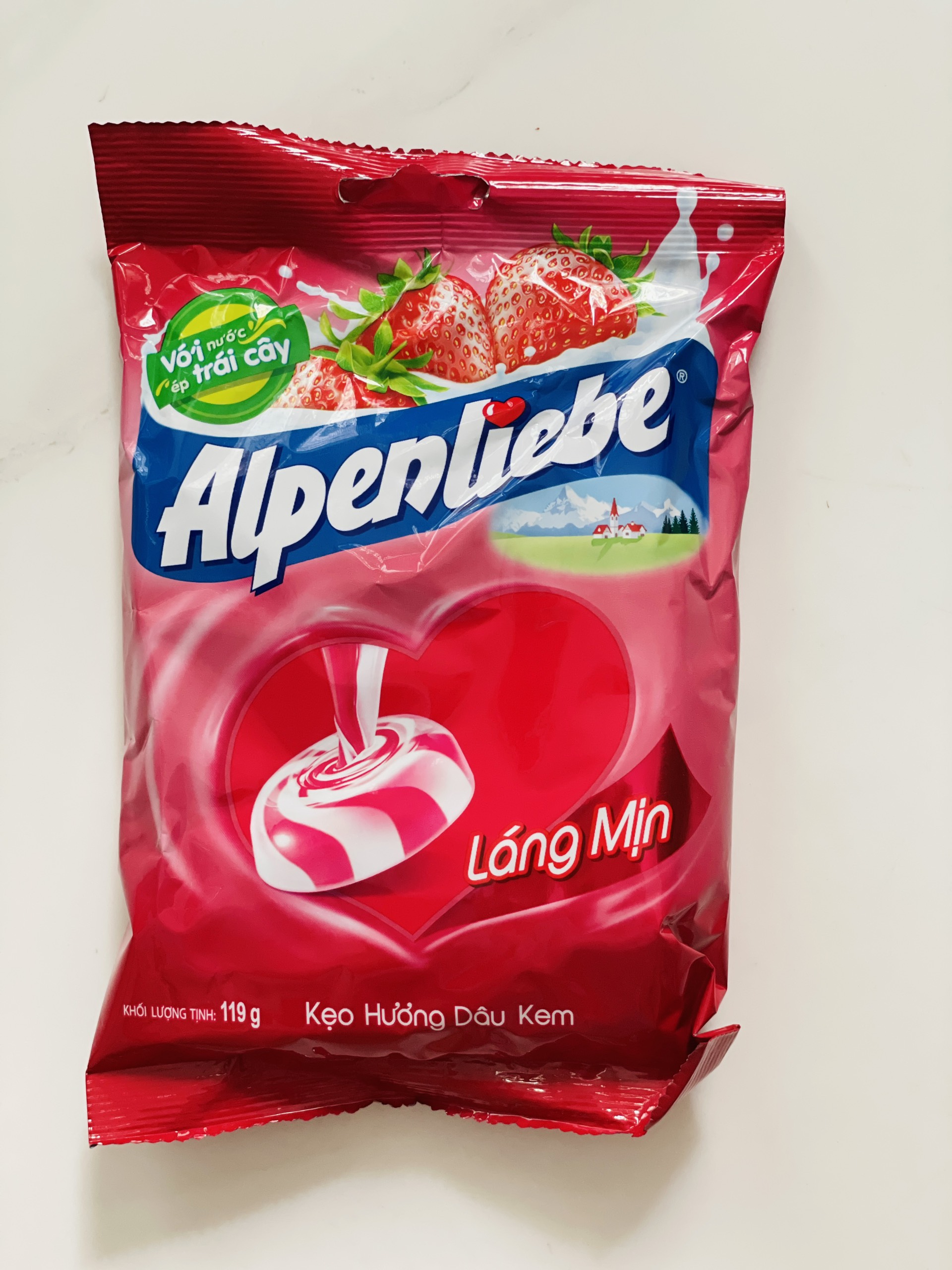 Kẹo Mềm Alpenliebe 2Chew Hương Trái Cây