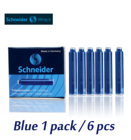 Schneider, đức schneider túi mực dùng một lần 6 gậy bán buôn ống mực thay lõi mực