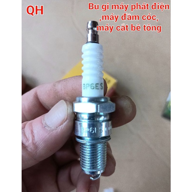 Bu gi máy phát điện, máy đầm cóc,máy cắt bê tông Bu gi NGK