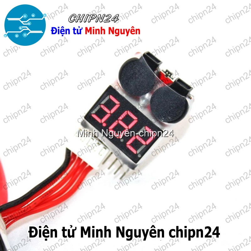 [1 cái] (D64) Mạch Đo báo pin Lipo RC 1-8s - HH002440