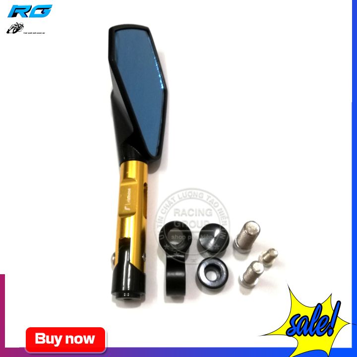 [HCM]Gương Chiếu Hậu Rizoma 5 Cạnh L2 - Màu Gold(1 Cặp)