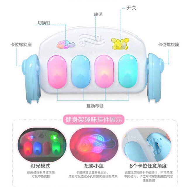 Thảm Nhạc Cho Bé Vui Chơi Từ 0-36 Tháng