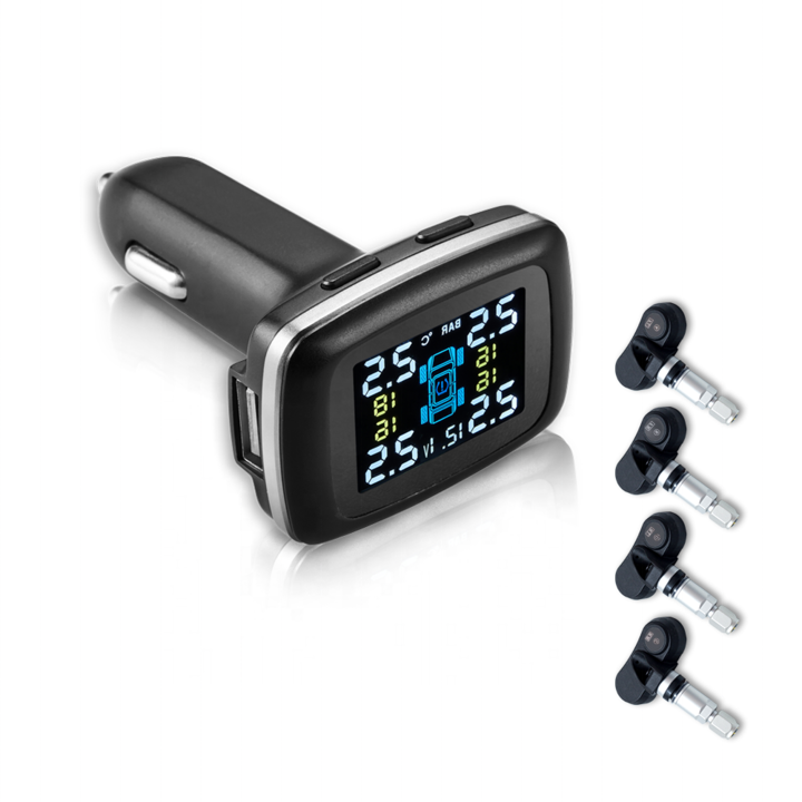 Set Of Tire Pressure Sensors In TPMS For Car, Car DVD DVD Screen Android