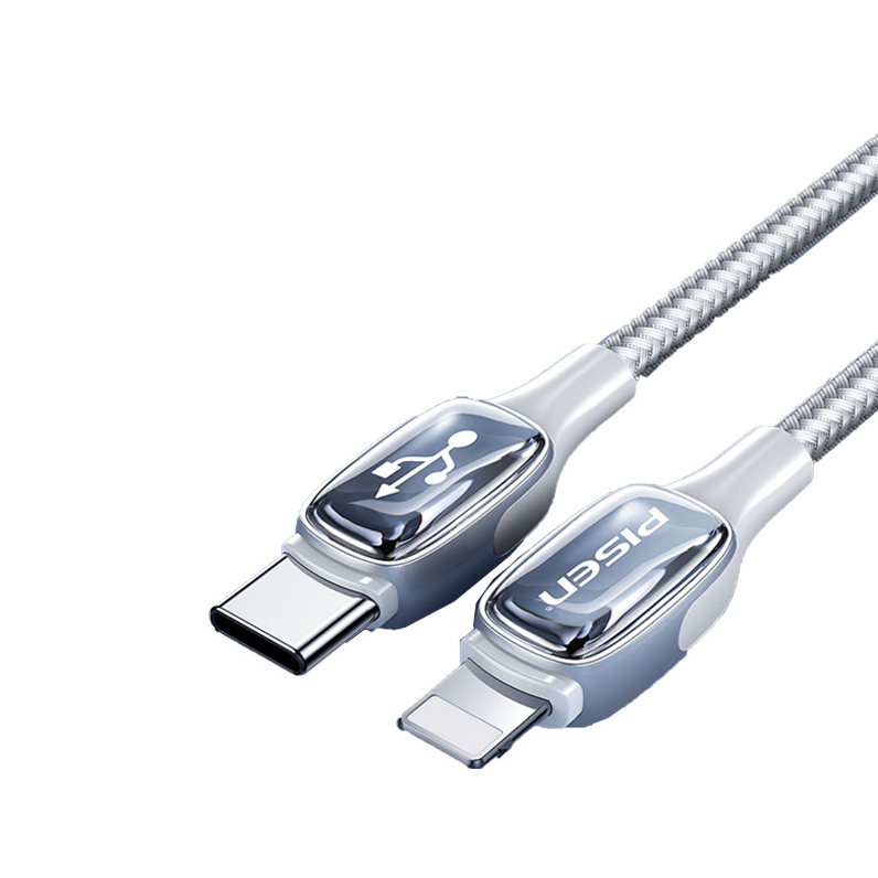 Cáp sạc PD Pisen công suất 20W có MFI cho Iphone, Ipad