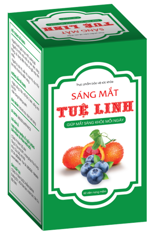 VIÊN SÁNG MẮT TUỆ LINH – Giúp bổ mắt, tăng cường thị lực, giảm mỏi mắt, khô mắt