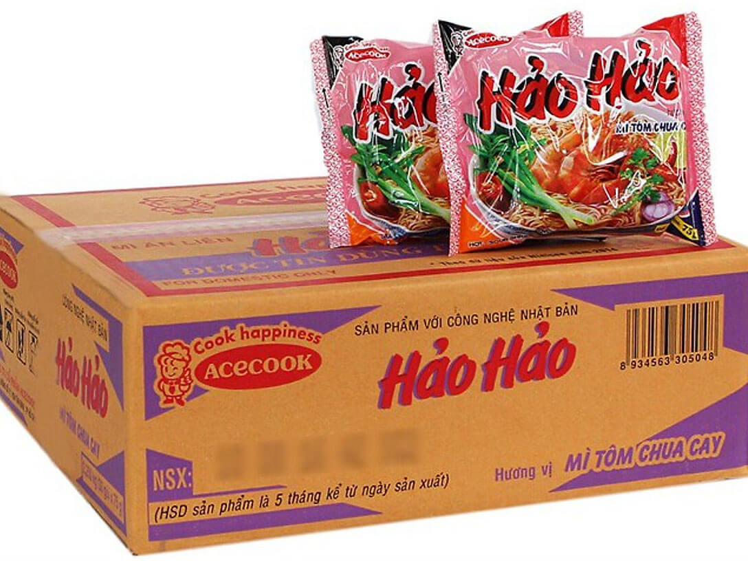 MÌ TÔM CHUA CAY HẢO HẢO 30 GÓI