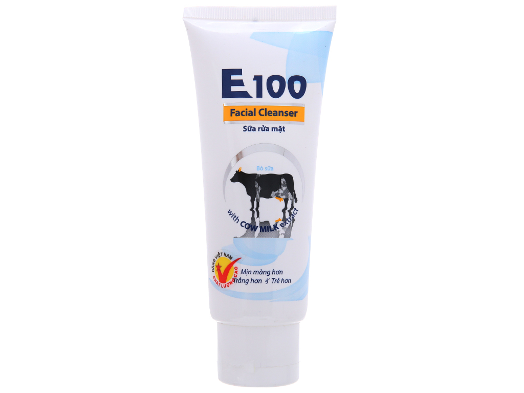 Sữa rửa mặt E100 tinh chất sữa bò 80ml
