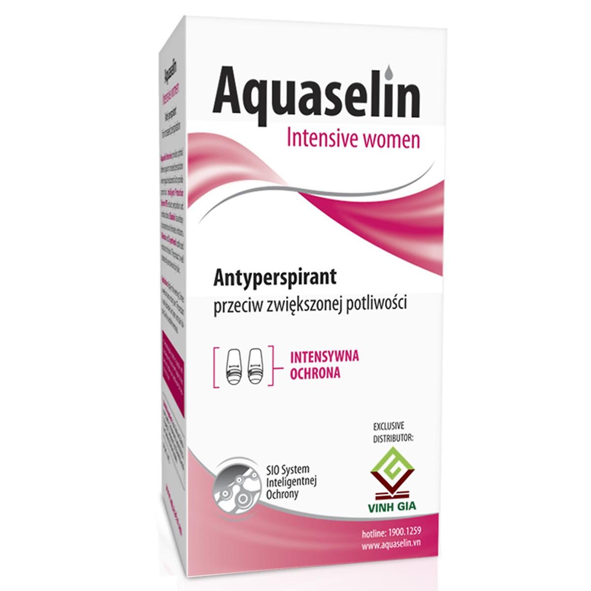 Aquaselin - Lăn nách dành cho nữ đổ mồ hôi nhiều