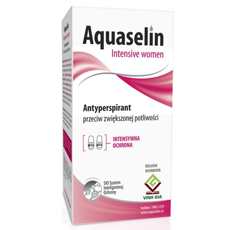 Aquaselin - Lăn nách dành cho nữ đổ mồ hôi nhiều nhập khẩu