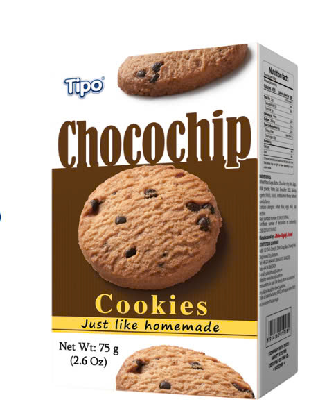 TIPO BÁNH COOKIES CHOCOCHIP 75G