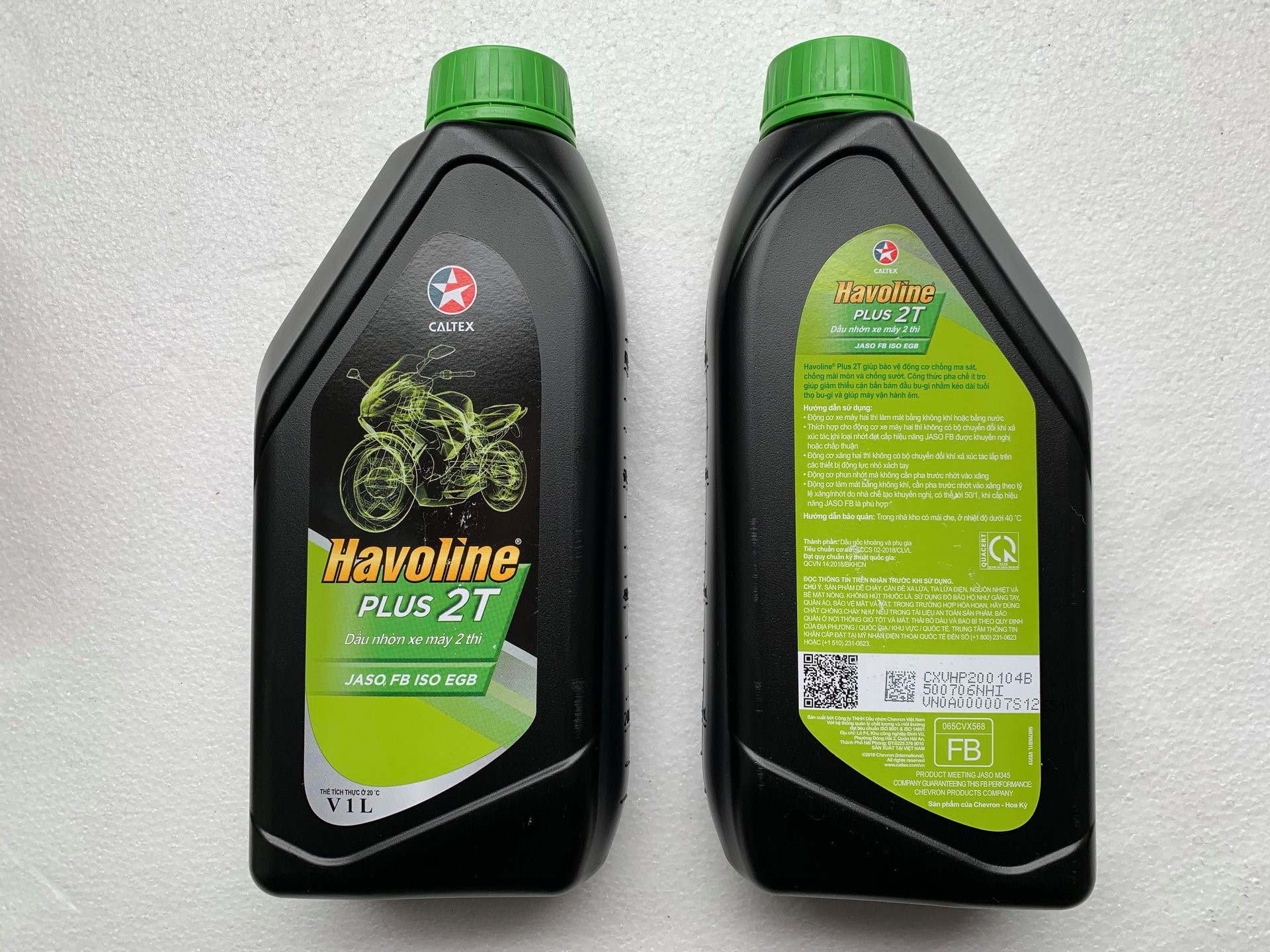 [ CHÍNH HÃNG ] Nhớt 2 thì cao cấp Caltex Havoline Plus 2T & Super 2T [ 1L ]