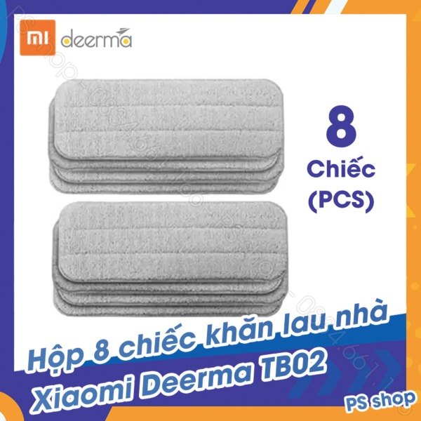 Hộp 8 chiếc khăn lau nhà Xiaomi Deerma TB02