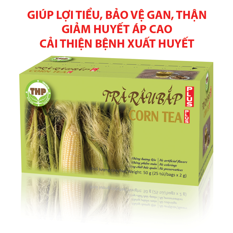HCMTRÀ RÂU BẮP Mát Gan Thanh Nhiệt - THƯƠNG HIỆU THP TEA PLUS