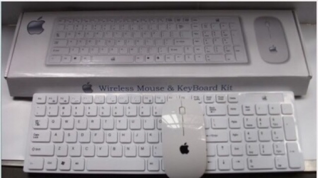 Combo bàn phím + chuột không dây, mouse + keyboard lớn