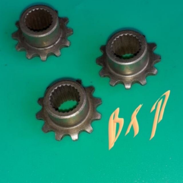 Nhông đề bánh răng đề đĩa cam sên cam cũ chế lò quay