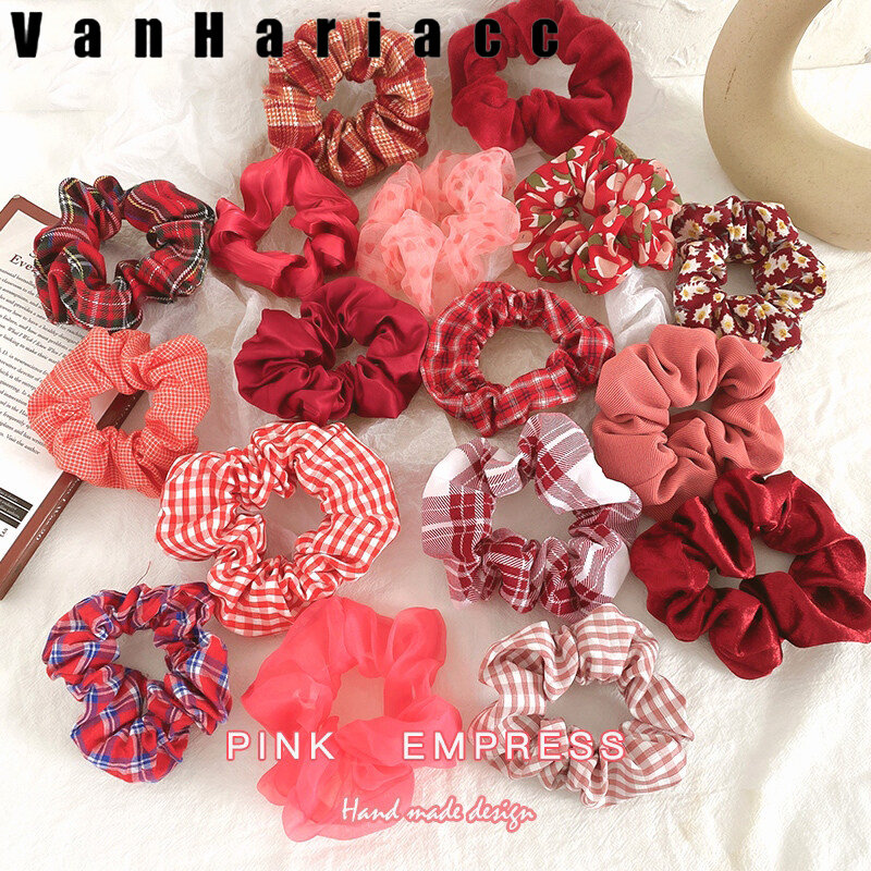 Korean Style Stretch Silk Fabric Hair Bands