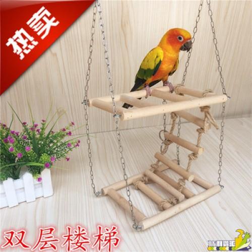 Xích đu thang leo cho vẹt