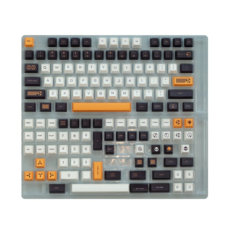 Set Keycap Cherry Virtual War (Alpha Trăng)