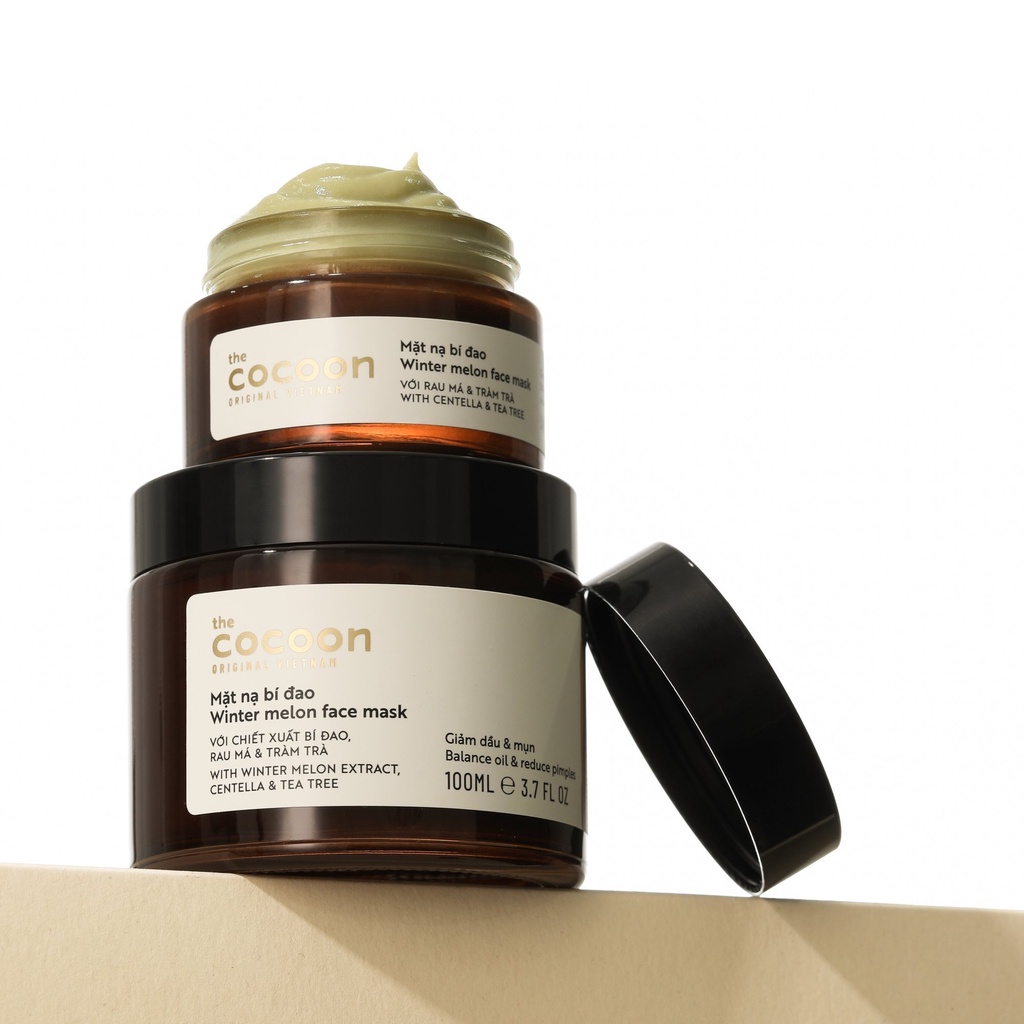 Mặt nạ bí đao Cocoon giảm dầu & mụn 30ml/100ml