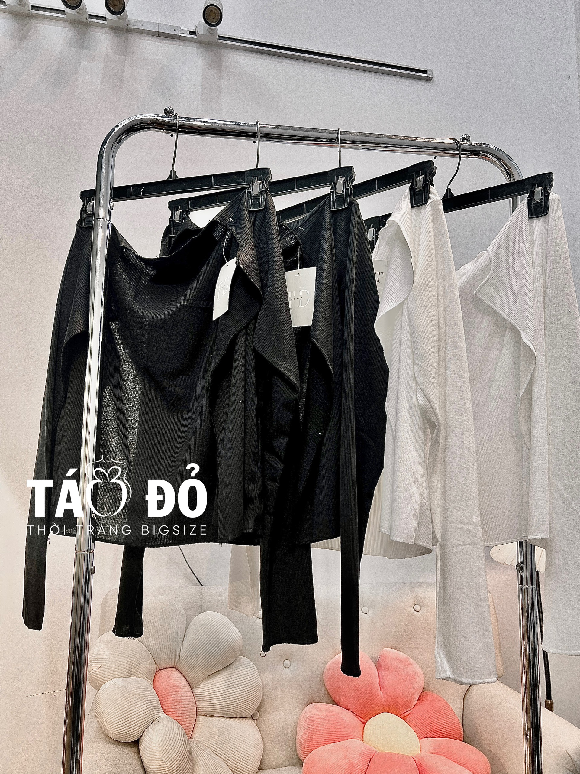 ÁO KHOÁC ÔM BODY TRƠN BIGSIZE K23 (TÁO ĐỎ BIGSIZE 55-90KG) 🍎🍎🍎