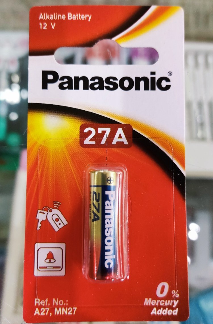 PANASONIC 23A/27A Pin Alkaline 12V.